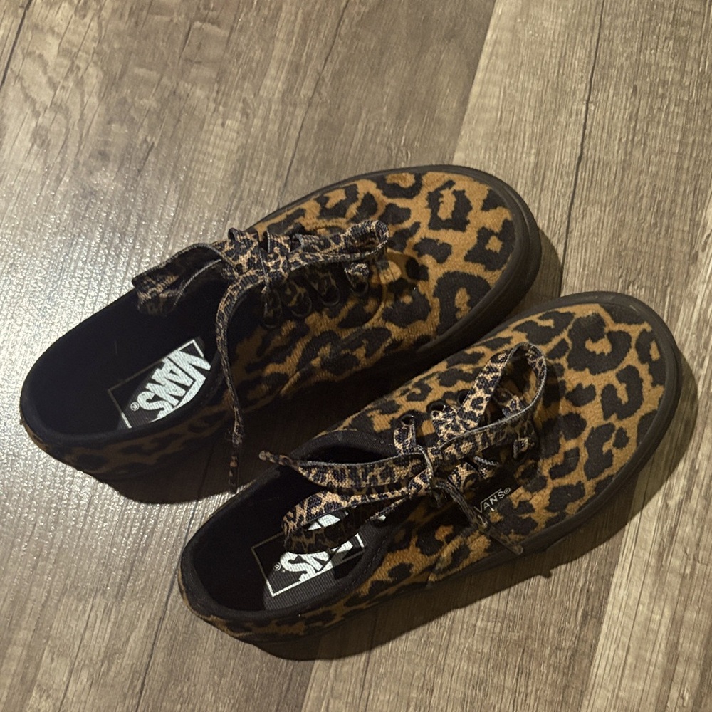 Vans kids Leopard Print Sneakers